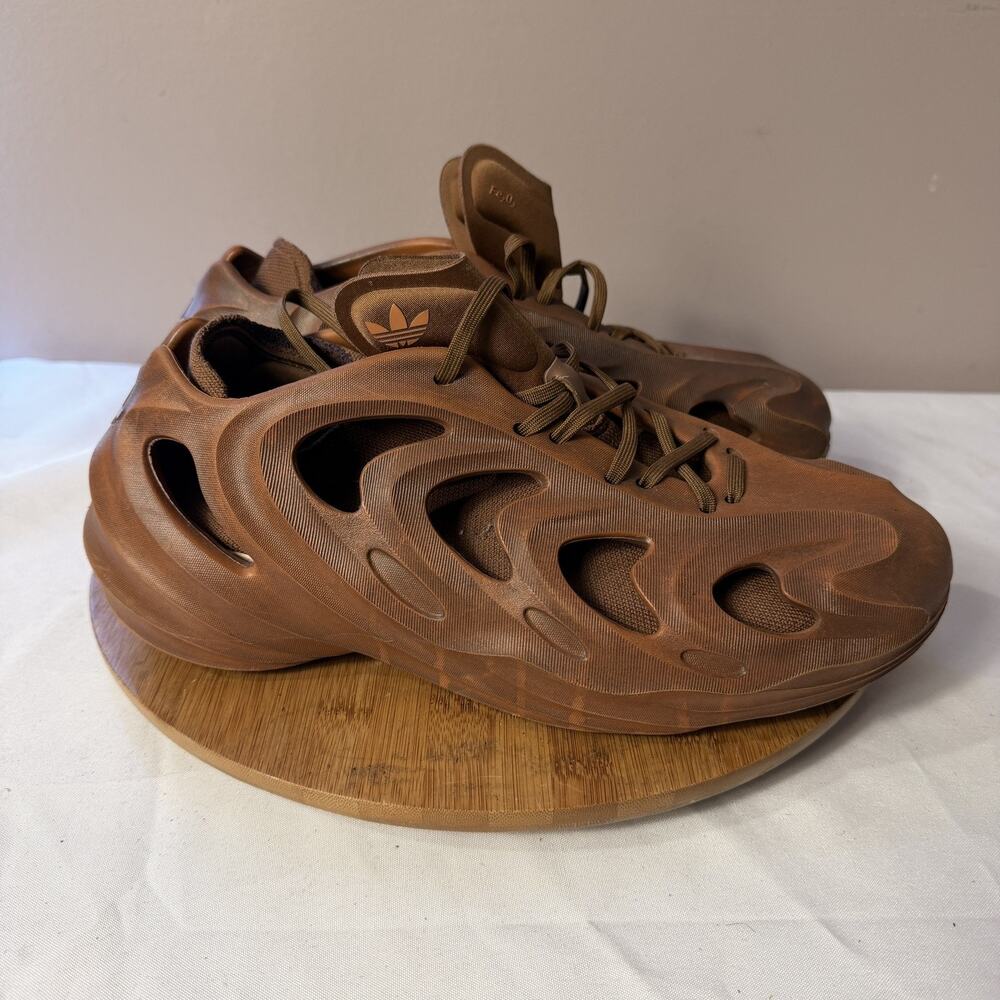 adidas adiFOM Q Cosmic Way Runners Brown Men's Shoes GY0064 Size 10.5